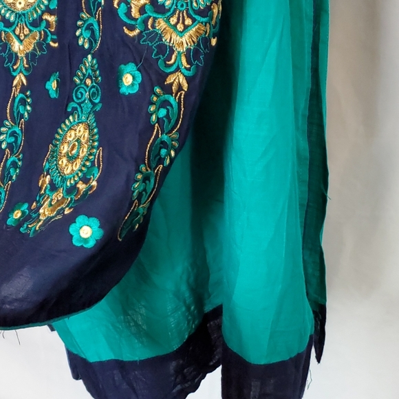 Embroidered tunic, long sleeves, 42, small/med - Picture 4 of 10